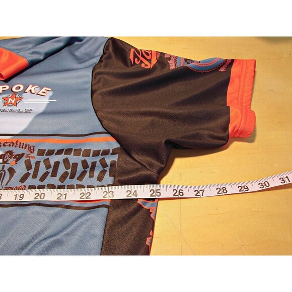 Pace Sportswear 3XL Cycling Jersey Pukealung Poly Vapor Tech Pockets Full Zip - Picture 7 of 12